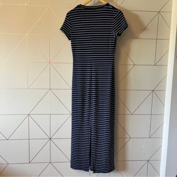 Vintage Y2K 90s Smart Set Slinky Stretch Maxi Dress - Picture 3 of 9